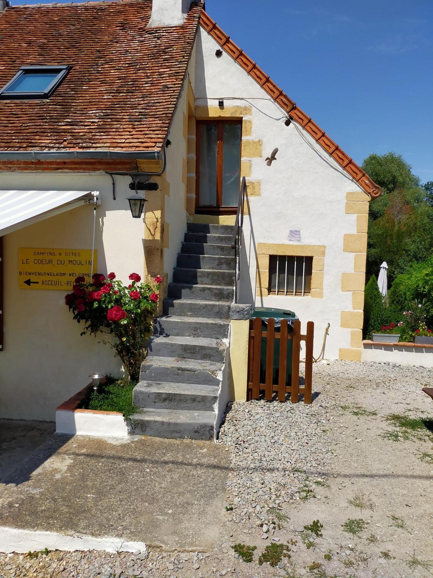 Le Coeur du Moulin - chambre d'hôte Saint-Aubin-le-Monial Extérieur photo